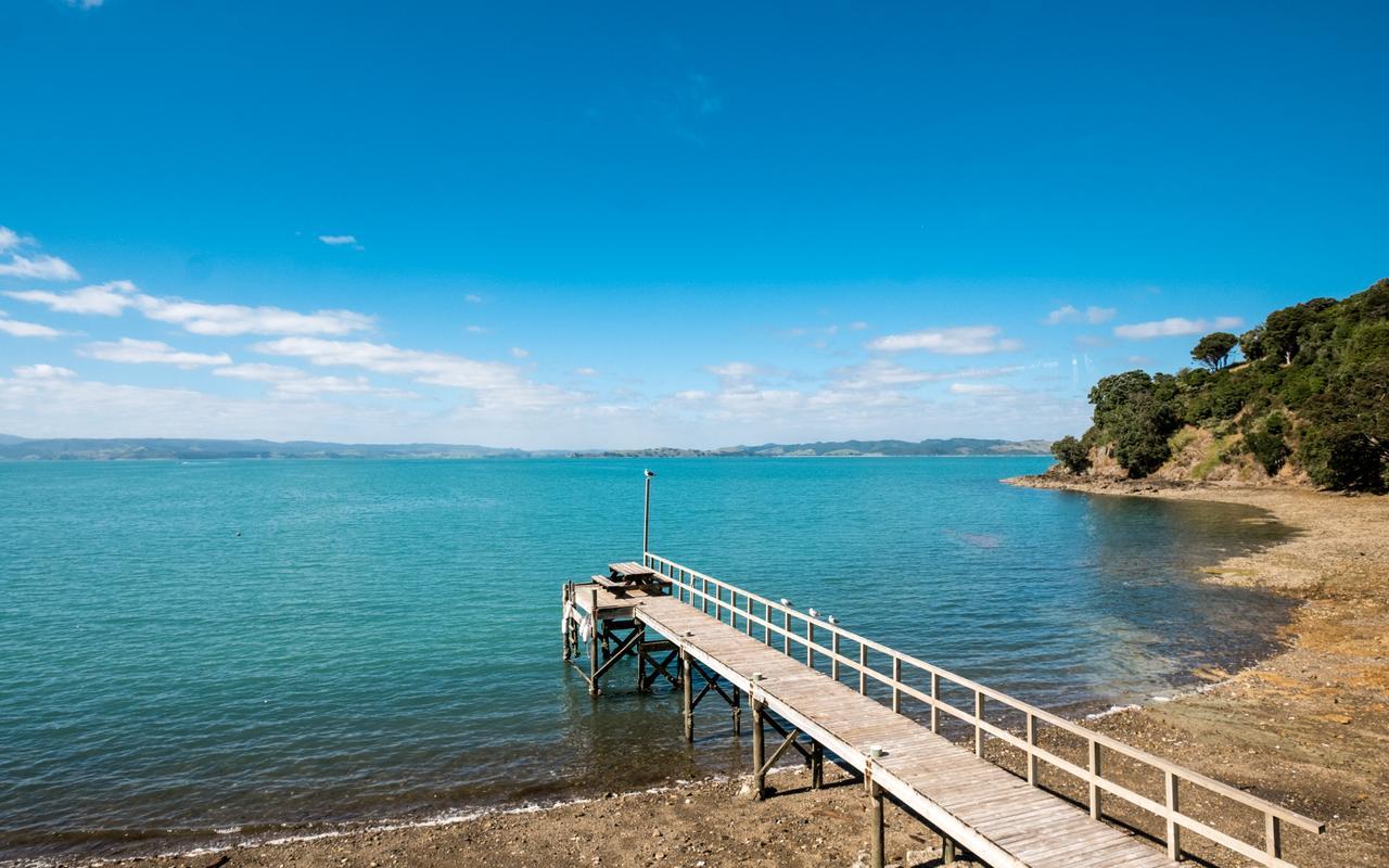 Waiheke Waters Edge Villa Omiha Esterno foto